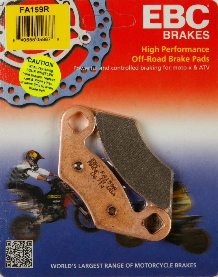 EBC 1999-2000 Sportsman 335 Polaris BRAKE PADS FA159R - Image 1 of 1