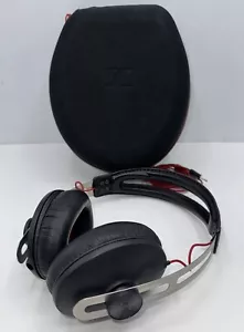 Sennheiser Momentum On Ear Stereo Headphones for Apple iOS - Black with Case - Picture 1 of 16