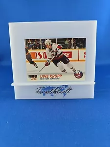 UWE KRUPP 1992-93 Pro Set #109 New York Islanders - Picture 1 of 2
