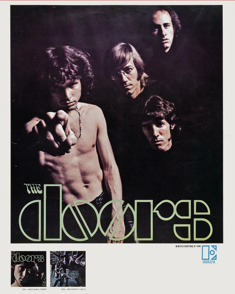 Doors - Wall Art of Strange Days Promotional Poster, 8x10 Color Photo - Image 1 of 1