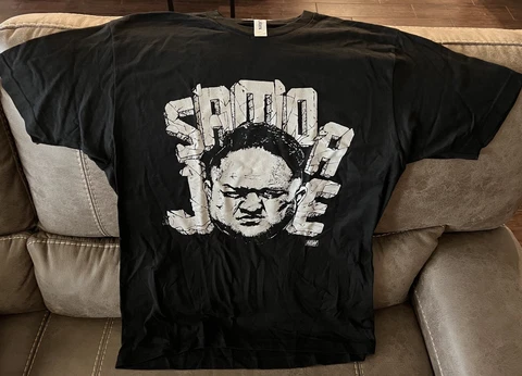 All Elite Crate SAMOA JOE Large (L) SHIRT -new Cover