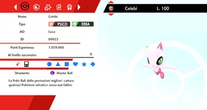 Celebi Shiny 6 IV ITA + Masterball - Pokemon Schwert - Schild - Bild 1 von 1