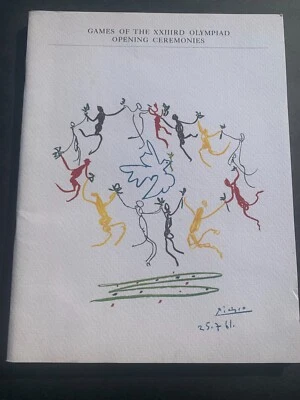 Programa de los Juegos Olímpicos de Los Ángeles 1984 Picasso, Steven Spielberg, historia del jazz F15 Foto 1 de 4