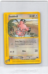 SNUBBULL 101/144 - NON-HOLO - Skyridge - e-READER - VINTAGE POKEMON CARD - NM/LP - Picture 1 of 2