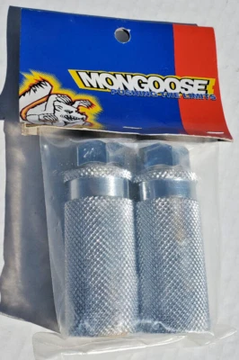 NOS Mongoose Freestyle BMX Bicycle Foot Pegs 90's 26T 3/8" Axle Haro GT Redline - Image 1 of 4