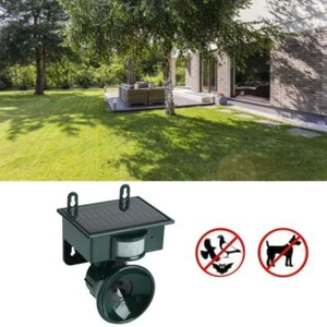 Solar Ultrasonic PIR Motion Repeller Animal Pest Controller Scarer Deterrent - Picture 1 of 9