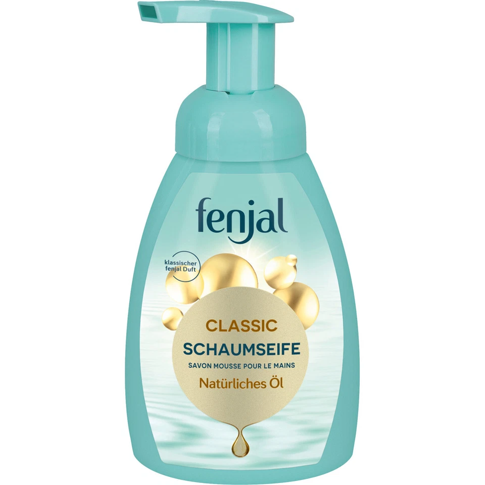 HAND-FUßPFLEGE Fenjal Schaumseife Classic natürliches Öl und klassischem Duft 250ml