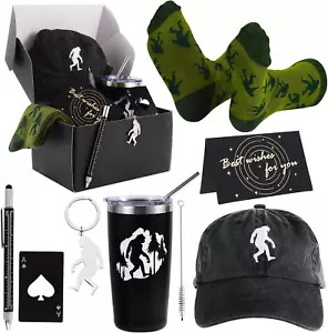Sasquatch Gift Set for Men - Insulated Tumbler, Cap, Socks & More - Picture 1 of 7