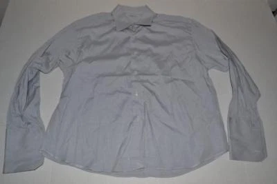 BURBERRY LONDON 蓝色正装衬衫男式 L 码 — 第 1/4 张图片