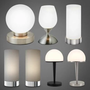 Tischleuchte Touchlampe dimmbar Nachttisch Schreibtisch Wohnzimmer  - Bild 1 von 13