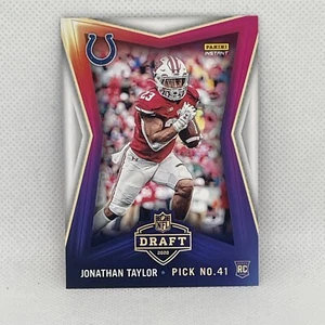2020 JONATHAN TAYLOR PANINI INSTANT NFL #10 DRAFT NIGHT #D/597 SP ROOKIE RC CARD - Picture 1 of 2