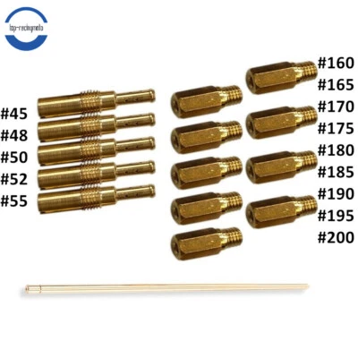 New Carburetor Jets for 2004-2010 Kawasaki KX 250 F KX250F Carb - Image 1 of 3