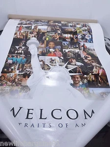 Disney Welcome Potraits of America Poster 39"x27" RARE Out of Production - Picture 1 of 5
