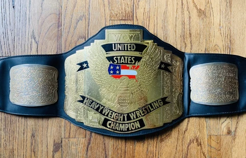 OFFICIAL FIGURES TOY CO WCW US UNITED STATES CHAMPIONSHIP REPLICA WRESTLING BELT Cover