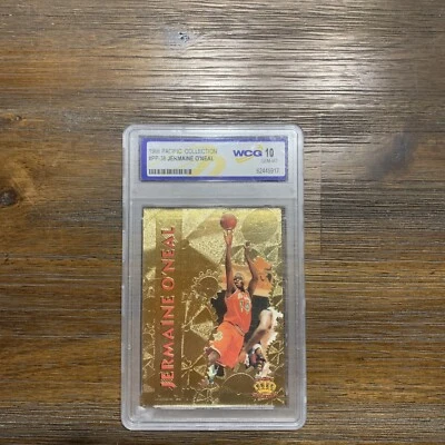 Tarjeta Pacific Collection Jermaine O’Neal 1996 PP-38 WCG grado 10 Foto 1 de 3