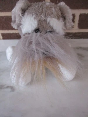 Webkinz Svhnauzer  Dog Color 9" Long Plush # HM 159 - Image 1 of 4