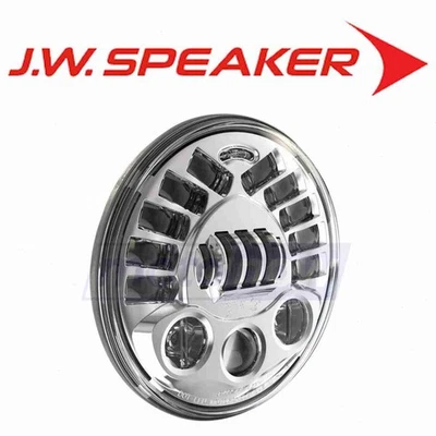 JW Speaker 7in. 8790 LED Adaptive 2 Headlight for 2017-2021 Indian Chieftain zv - Imagem 1 de 4