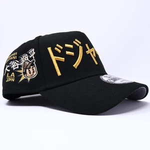 NWT Black Los Angeles Dodgers Shohei Ohtani 9Forty New Era Adjustable Snapback H - Picture 1 of 5