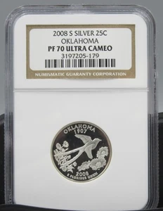 2008 S Oklahoma Silver NGC PF 70 UCAM - Picture 1 of 1