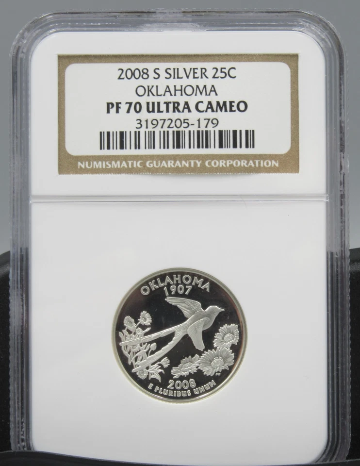 2008 S Oklahoma Silver NGC PF 70 UCAM - Image 1 of 1