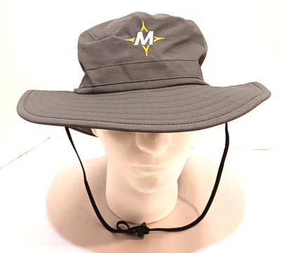 Port Authority No Fly Zone Hat Grey Size L/XL Embroidered Drawsting - Image 1 of 4