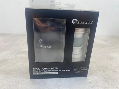 FLEXTAIL GEAR Flextail Max 2020 Mini Luftpumpe USB wiederaufladbar mit Adaptern NEU