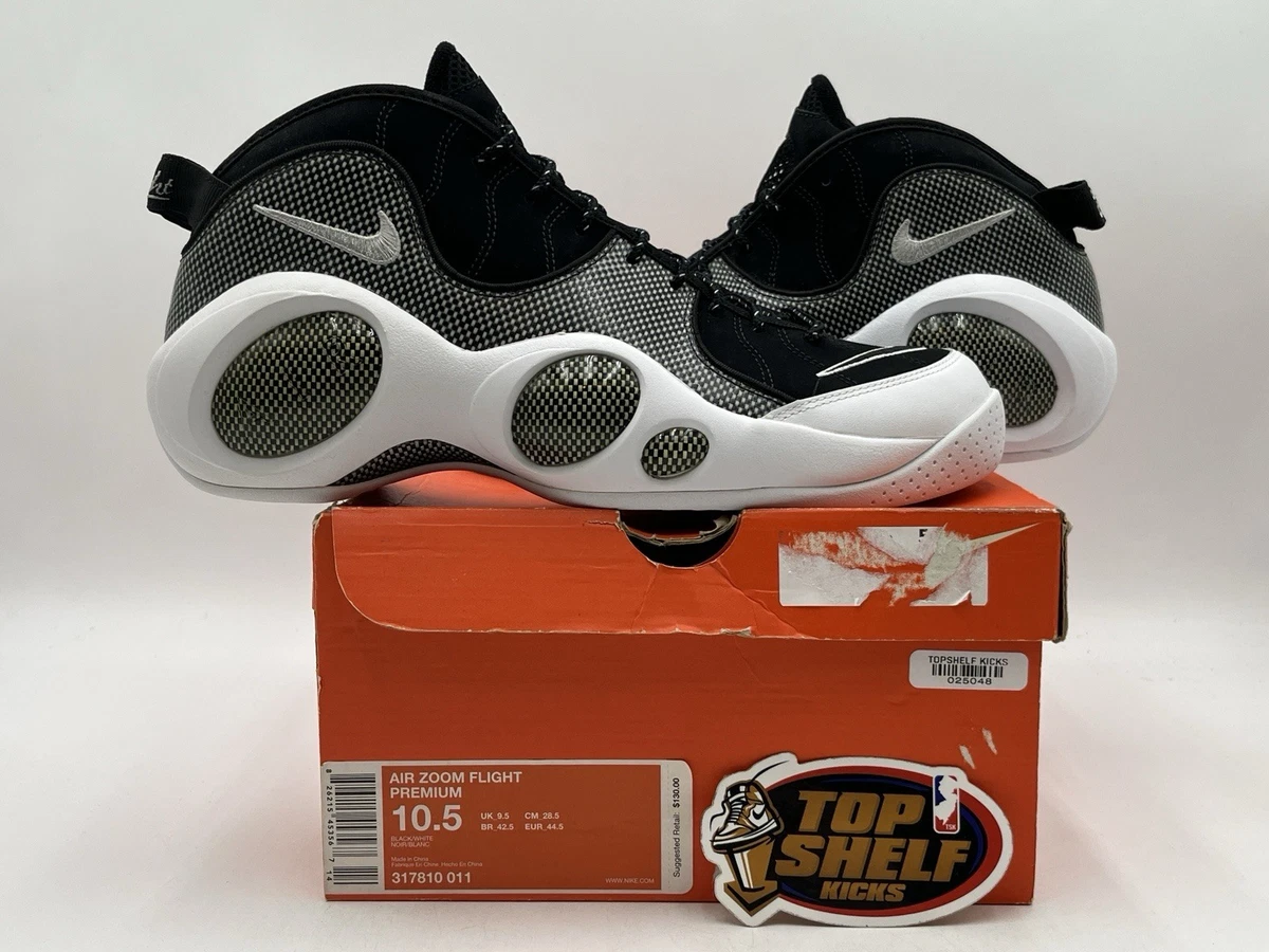 Nike Air Zoom Flight 95 Premium 2008 Black White | eBay