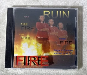 Ruin Fire Ft. D-Smoov Lil Nikki Biggaman Virginia New Sealed CD 2003 A2 - Picture 1 of 7
