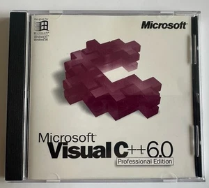 Microsoft Visual C ++ 6.0 Professional Edition - for Windows 95 or NT w/Key - Picture 1 of 3
