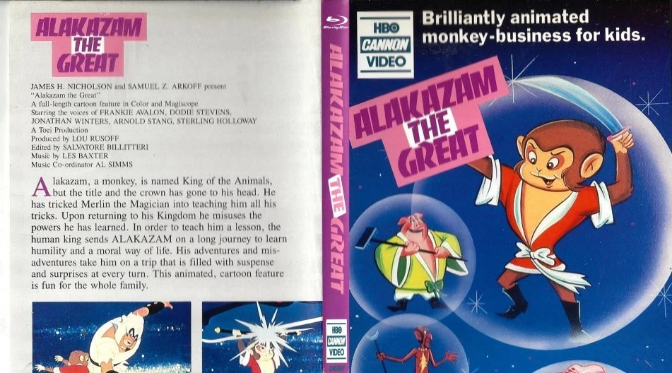 Alakazam the Great 1960 Blu-ray Cover/Case (READDESCRIPTION) - Imagem 1 de 1