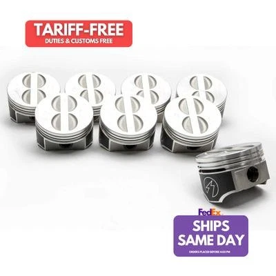 Sealed Power L2256F40, Set of 8 Aluminum Forged Piston Performance Racing Parts - Image 1 of 4