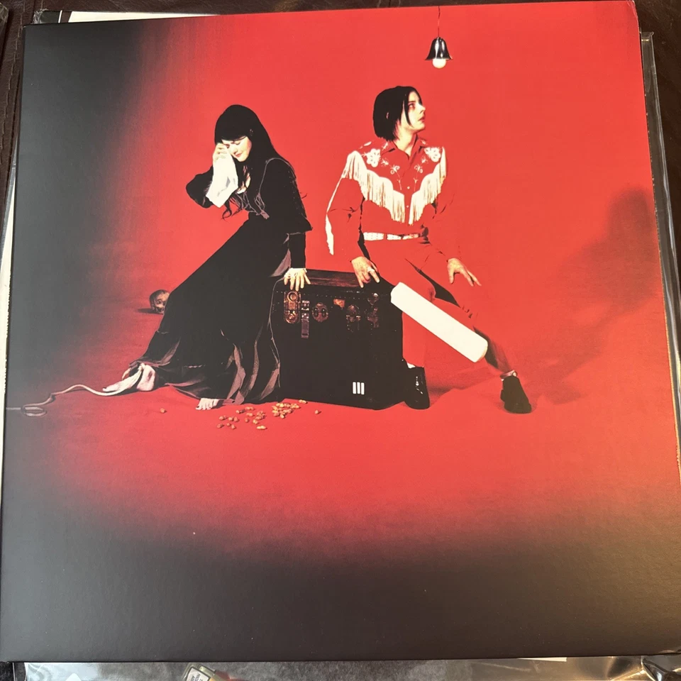The White Stripes – Elephant - 2003 US White/Red Vinyl 2LP  Foto 1 de 4