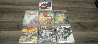 Lote de juegos: 7 Playstation 3/PS3 (Max Payne3 Grand Theft Auto)  Foto 1 de 4