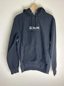 Felpa girocollo Supreme rossa su nera scatola logo taglia large VNDS QUASI VENDITA AL DETTAGLIO - Foto 1 di 5