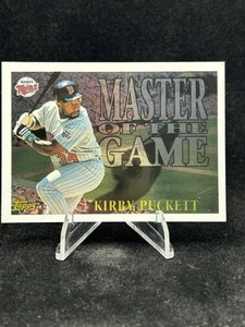 KIRBY PUCKETT Master of the Game 1996 Topps #MG15 HOF MLB Twins 🔥MINT🔥 - Picture 1 of 12