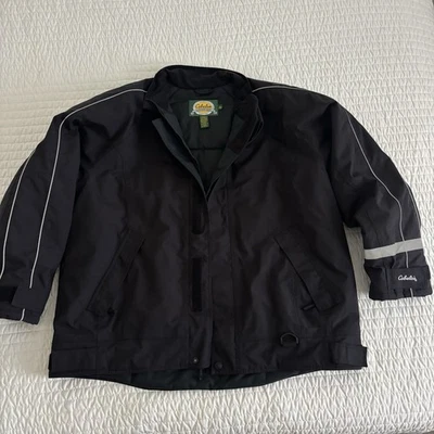 Cabela's Guidewear GORE-TEX Chaqueta Aislante Parka Para Hombres XL Abrigo Negro Usado en Excelente Condición Foto 1 de 4