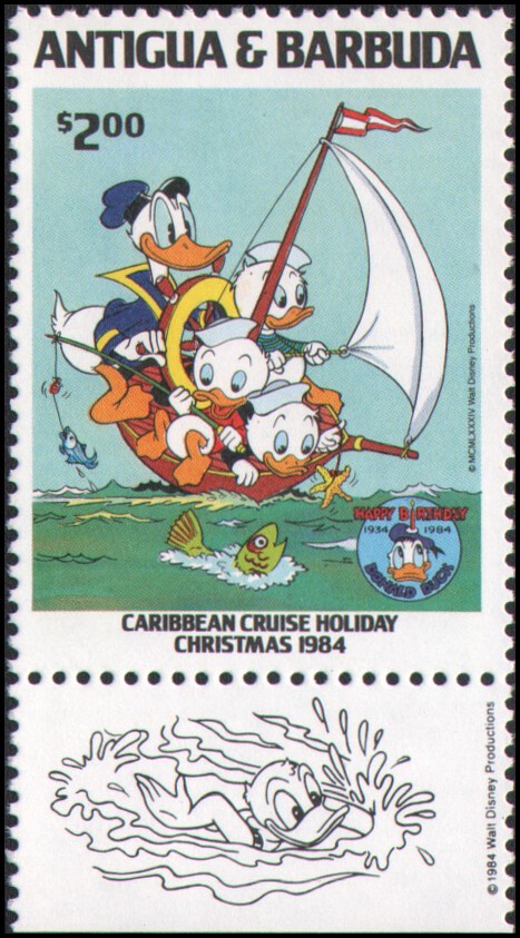ディズニー1980年　POSTAGE STAMPS MDS379A - 1980 Disney's Alice in Wonderland, Mint, Set of 9