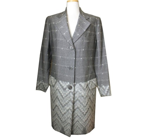 Cappotto Dior Christian grigio misto lana 55 28778896