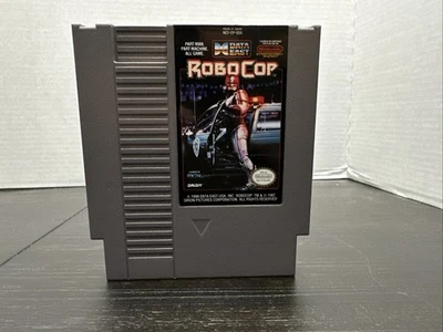 Robocop (Nintendo Entertainment System, NES, 1988) Authentic Tested And Working - Image 1 of 4