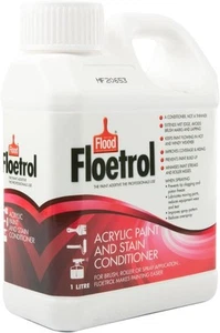 Flood Floetrol Aditivo de Pintura Acrílica y Mancha 1 Unidad (Pack de 1), Blanco - Imagen 1 de 3