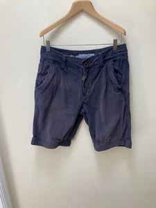 FatFace Men’s Navy Cotton Shorts - Size 32 - South Coast UK Style - Picture 1 of 13