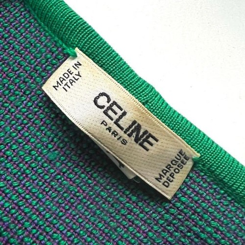 Giacca maglia CELINE 38 verde donna