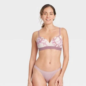 34C - Womens Wirefree Push-Up Bra - Auden - Pink - Picture 1 of 3