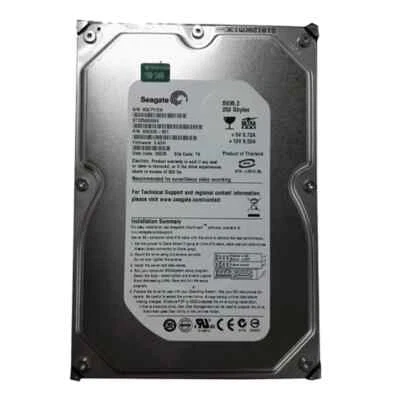 Seagate ST3250820AV 250GB 7200RPM IDE PATA 3.5" PC CCTV Internal Hard Disk Drive - Image 1 of 3