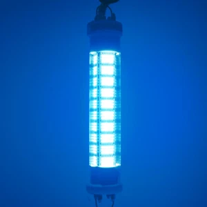 Blue 12V 400W Deep Sea Underwater Bright Night Fishing Lights LED Dive Lights - Picture 1 of 3