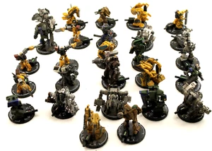 60+pc Lot WizKids ~2002 MechWarrior Figure Miniatures BattleTech Mech Heroclix - Picture 1 of 9