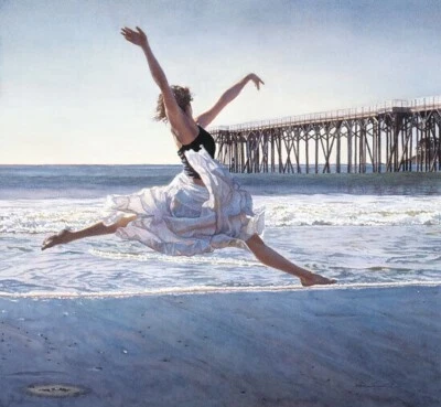 Steve Hanks To Dance Before the Sea & Sky firmado y numerado con certificado Foto 1 de 2
