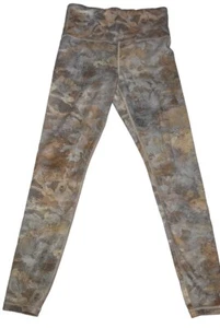 Athleta | Elation Gilded Metallic High Rise Tight Legging Gold Size XS - Picture 1 of 7