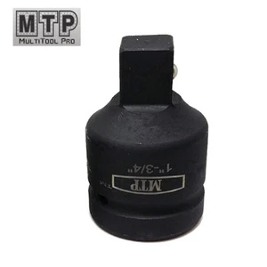 1" to 3/4" Reducer Drive, Deep Air Impact Socket CrV Heated Treated Adapter - Picture 1 of 4