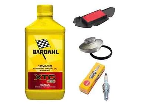 KIT/TAGLIANDO HONDA SH 125 150 BARDAHL XTC 10W30 FILTRO ARIA CANDELA TAPPO OLIO - Imagen 1 de 9